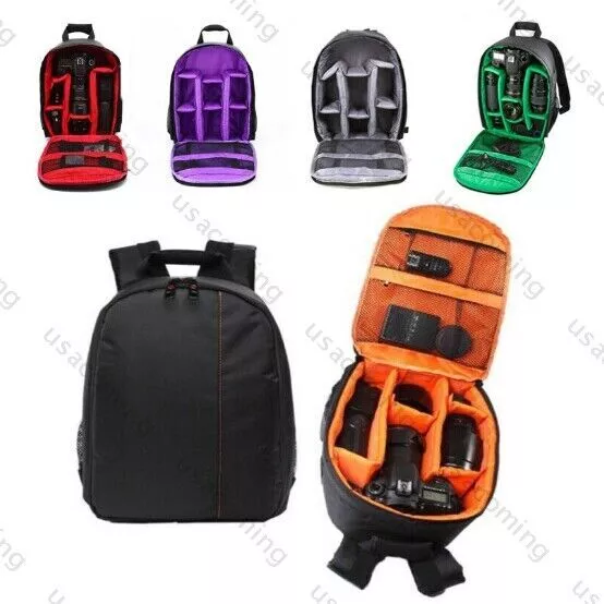 Zaino borsa per macchina Fotografica reflex Sling Pack per Canon Nikon Sony