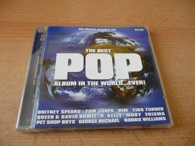 Doppel CD The Best Pop Album in the world ...ever! Him Queen & David Bowie Moby