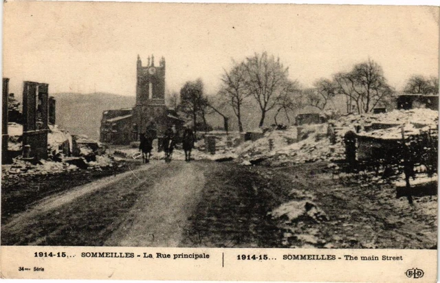 CPA Sommeille - La Rue Principale (240851)