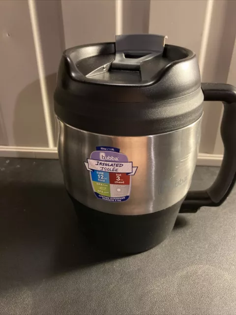 BUBBA KEG 52 Oz Black Cooler Insulated Travel Mug Hot/Cold Double Wall NEW