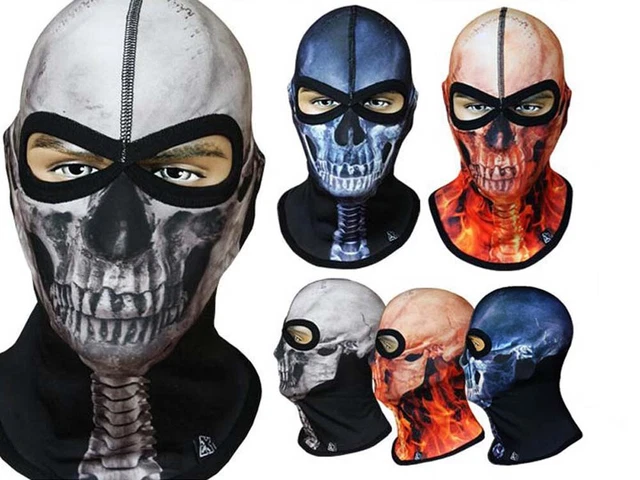 ROUGH RADICAL Sturmhaube Skimaske Sturmaske Motorradmaske Totenkopf SUBSKULL