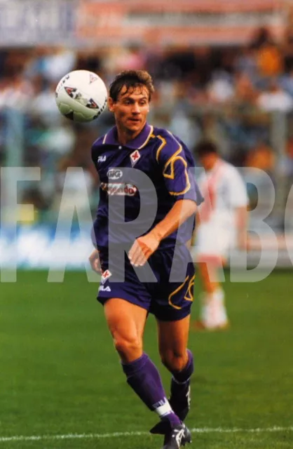 Vintage Press Photo Football, Fiorentina, Kanchelskis, Years, Ninety, print