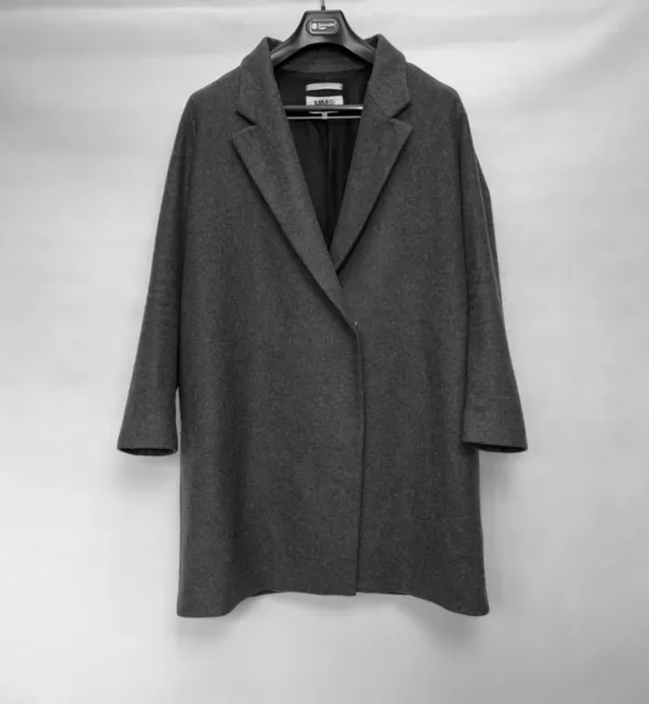 MM6 Maison Martin Margiela (42) gray wool coat