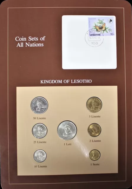 Coin Sets of All Nations (LESOTHO)