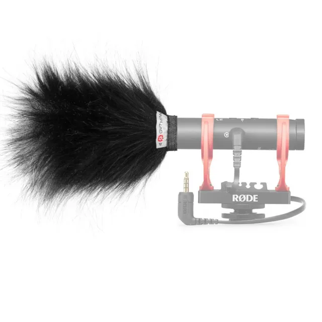 Gutmann Microphone Fur Windscreen Windshield for Rode VideoMic NTG