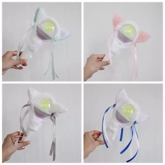 Kpop Twice Candy Bang Lightstick Headband Light Stick Plush Head Cover New