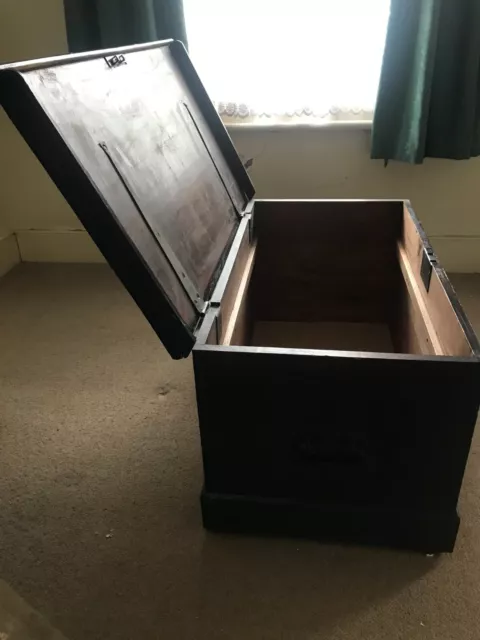 wooden chest storage box large