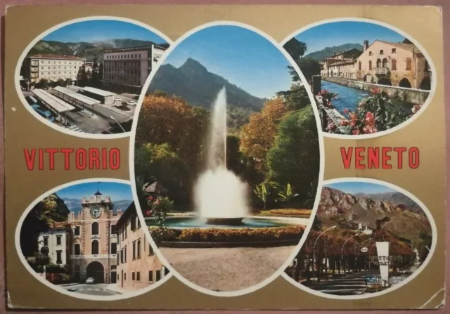 VITTORIO VENETO (Treviso) - VEDUTE VEDUTINE 1973