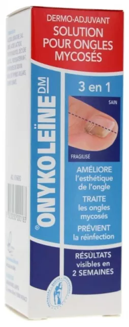 ONYKOLEÏNE DM Solution pour Ongles Mycosés 4 ml EXP:2026