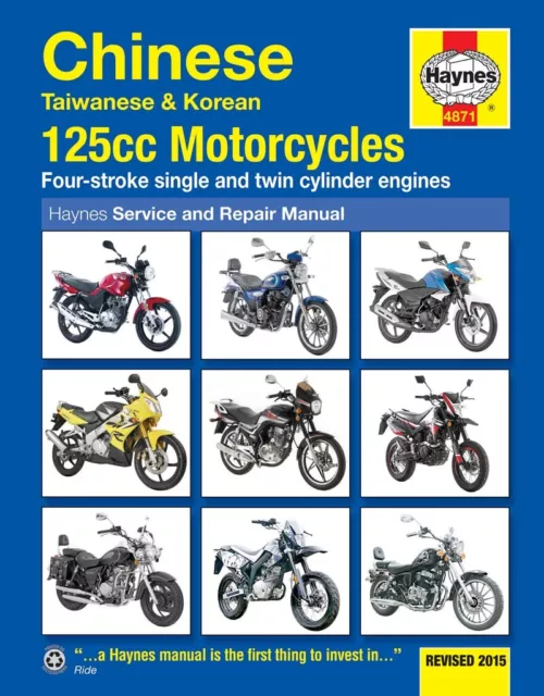 Chinese, Taiwanese & Korean 125cc Motorcycles Haynes Repair Manual (Paperback)