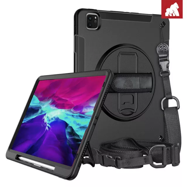 Gorilla Tech Hand Strap Case Impact Resistant Protective Survivor for Apple iPad