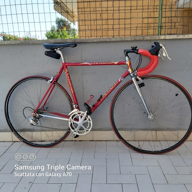 A vintage telaio frame corsa road Boeris super record Columbus 57 X 59 bici bike