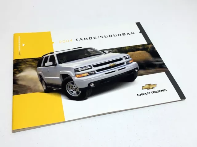 2004 Chevrolet Tahoe Suburban Brochure