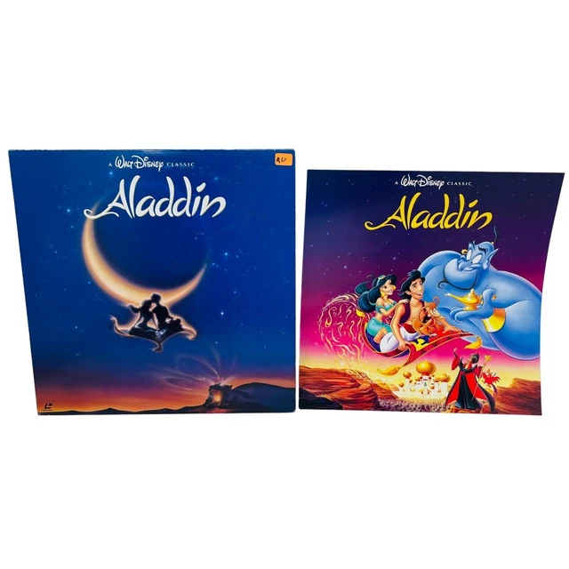 WALT DISNEY ANIMATED Classic Aladdin Laserdisc PILA-1277 Japanese £9.74 ...