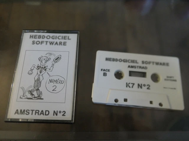 Jeu Amstrad CPC 464 – HEBDOGICIEL SOFTWARE N°3 – Action Et Aventure