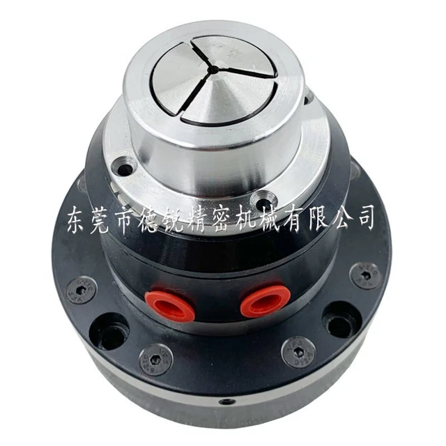 Small Pneumatic Chuck Front Mounted Back Pull Precision Pneumatic Collet Chuck