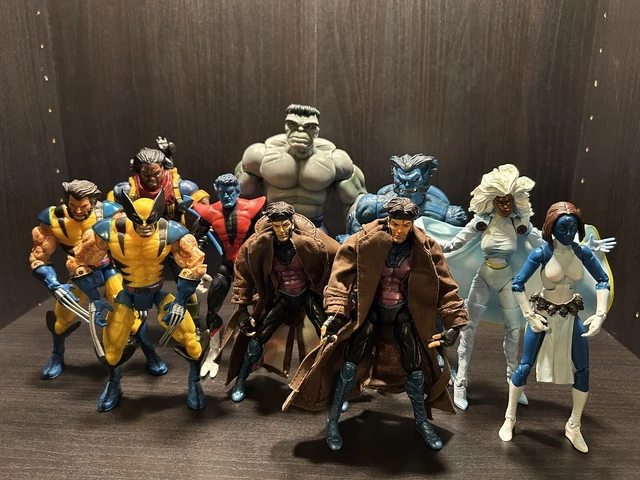 ToyBiz Marvel Legends X-Men Lot + Hulk