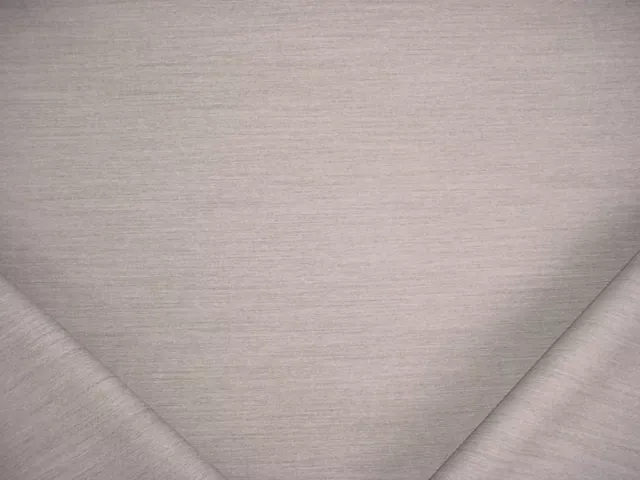 15-3/4Y Beautiful Kravet Smart 33014 Light Grey Strie Chenille Upholstery Fabric