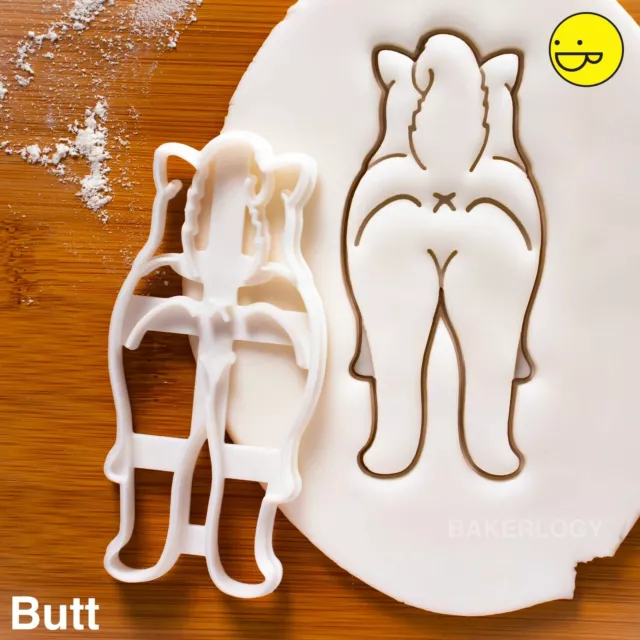 Shiba Inu Butt cookie cutter | Japanese dog treats back view 柴犬 Japan loyal cute