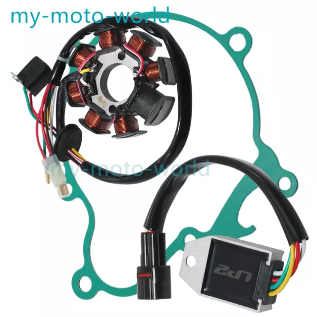 For KTM Regulator+Stator Coil+Gasket 250 300 XC XC-W EXC EXC Six Days 2009-2016