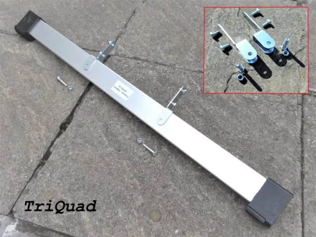 Ladder Stabiliser Bar ~ 1 m length complete with Bracket Kit (TriQuad).