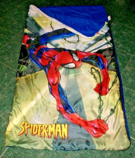 Saco de dormir vintage 2004 Spiderman talla infantil Marvel 2