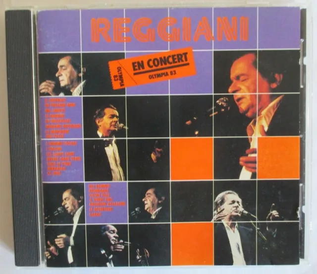 Serge Reggiani - Cd "En Concert - Olympia 83" État "Correct"