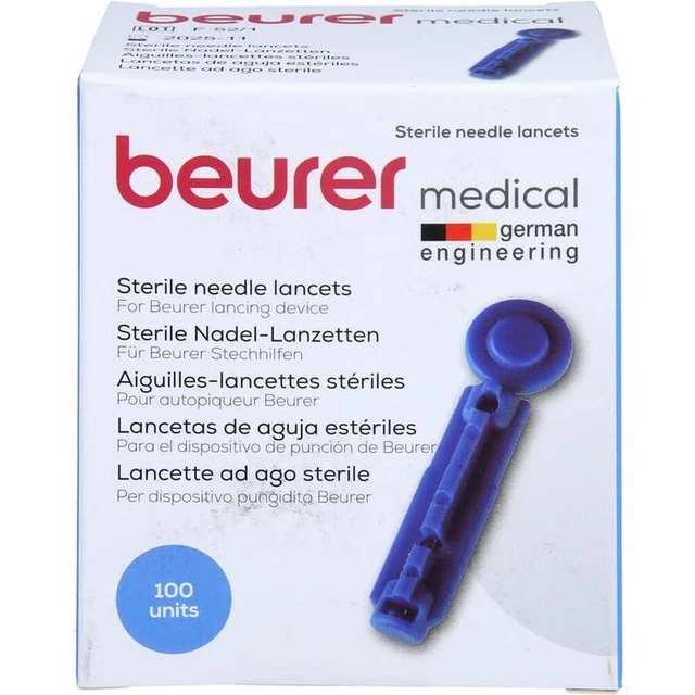 BEURER Nadel-Lanzetten steril 100 St 15424421