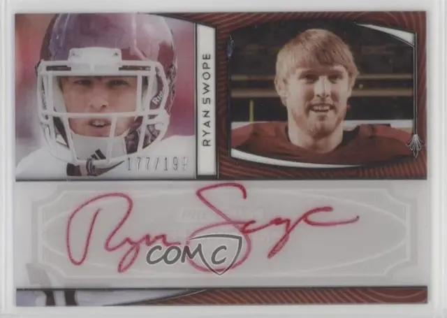 2013 Press Pass Showcase Red Ink /199 Ryan Swope #SC-RS Rookie Auto RC