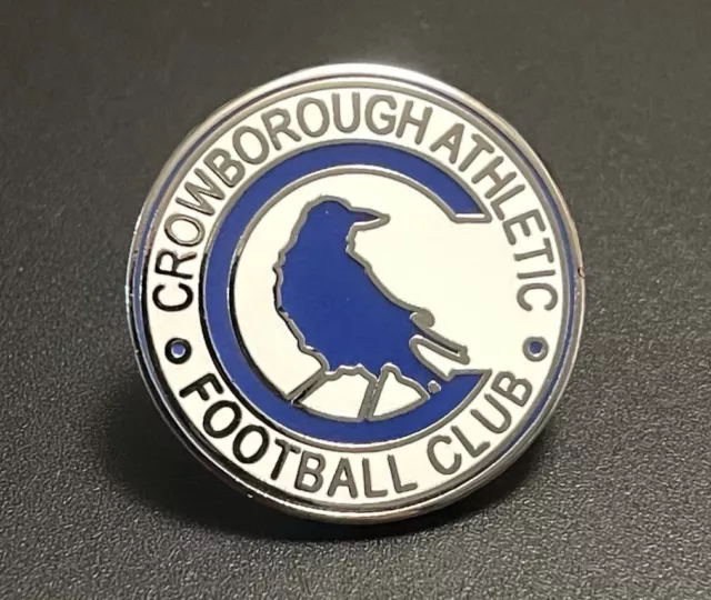 Crowborough Athletic FC Non-League football pin badge