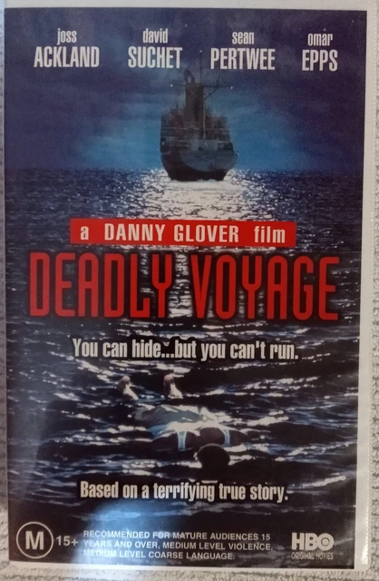 DEADLY VOYAGE DANNY Glover Film VHS video PAL big box Ex-rental  