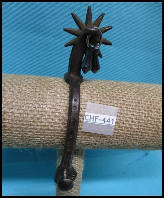From Museum Buermann or North & Judd Single iron Spur has Jingle Bob w/ Design
