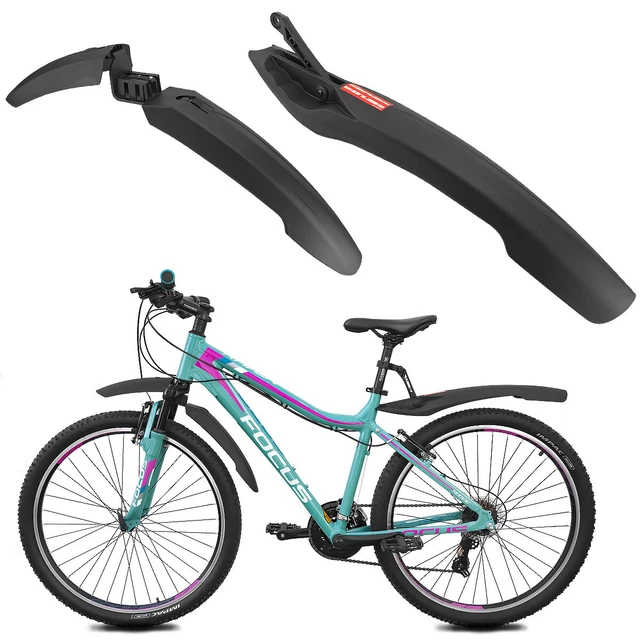 Fahrrad Schutzblech Spritzschutz e-Bike 27 26 28 Zoll MTB Set Vorne Hinten eBike