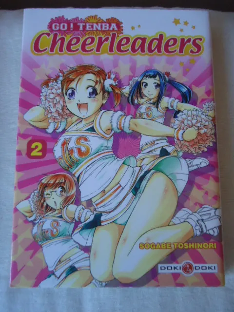 Go !Tenba Cheerleaders Vol.2  comme NEUF DOKI DOKI SOGABE Toshino MANGA  sexy