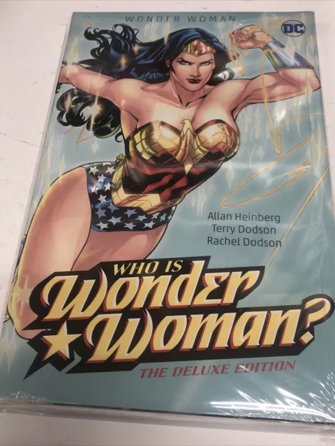Who Is Wonder Woman The Deluxe Edition 2023 Dc Comics Hc Allan Heinberg 3687 Picclick 