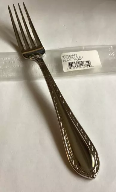 POWERSCOURT Waterford Dinner Fork (s) Unused Stainless Korea Flatware Glossy