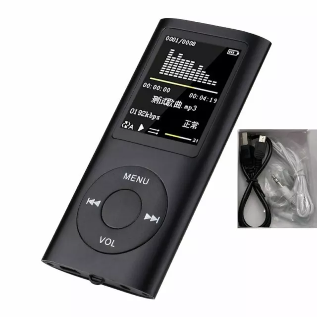 MP3 MP4 Player 32 GB iPod style Portable 1.8" LCD Screen Music Video FM Radio 3