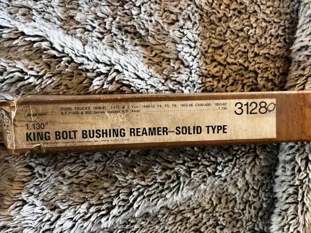 KD Tools King Bolt Bushing Reamer- Solid Type 3128 1.130”