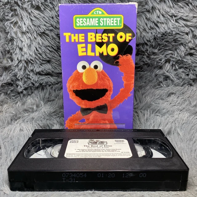 Sesame Street The Best Of Elmo 1994 SESAME STREET THE Best of Elmo VHS 1994 The Muppets Jim Henson Kids