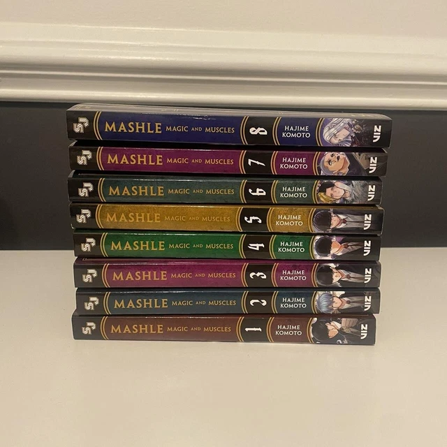 mashle magic and muscles vol 1-8 mashle magic and muscles vol 1-8