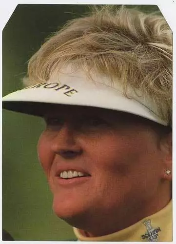 Scarce Trade Card of Laura Davies, Golf 1997