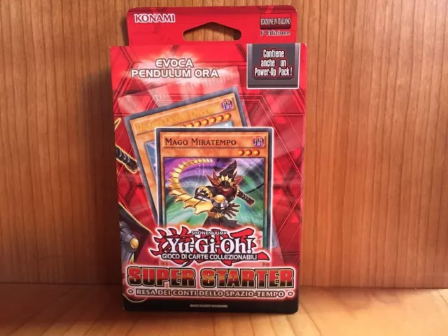 Mazzo Yu-Gi-Oh! Super Starter Resa Dei Conti Dello Spazio Tempo Deck Italiano