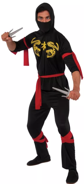 Rubie's Costume Haunted House Collection Ninja Costume One Size Multicolor