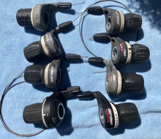 GripShift Lot Working MRX/MRX Comp/ESP Twist Shifters Vintage 90's SRAM GripShift Lot Working MRX/MRX Comp/ESP Twist Shifters Vintage 90's SRAM