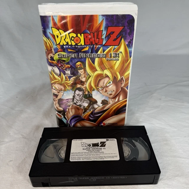 DRAGONBALL Z SUPER Android 13 Feature Clamshell VHS English Version ...