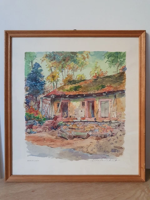 Lorenzaccio 12 aquarelles originales de Hobi, André Vial plein maroquin