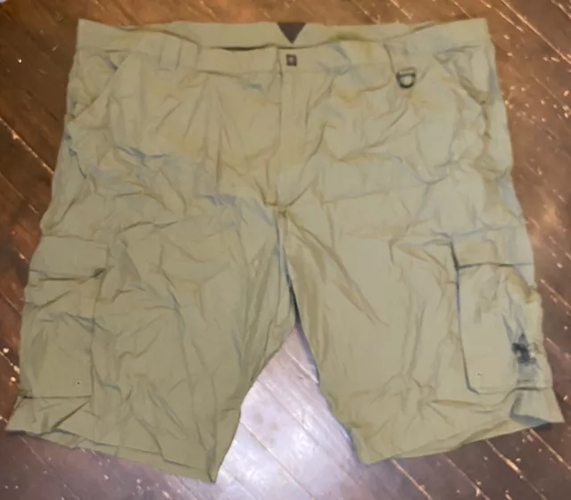 BOY SCOUTS Centennial Uniform Cargo Shorts GREEN Nylon BSA Scout Adult Size 3XL