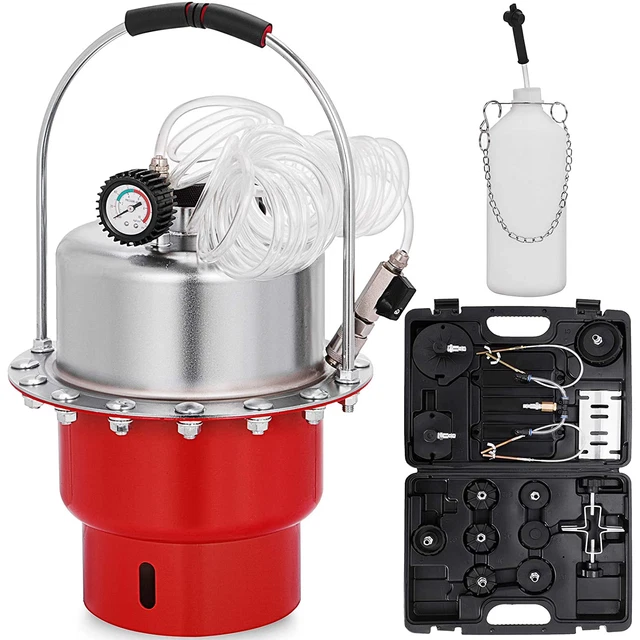 Kit de herramientas de sangrado por presión de aire neumático freno sangrado garaje taller mecánico