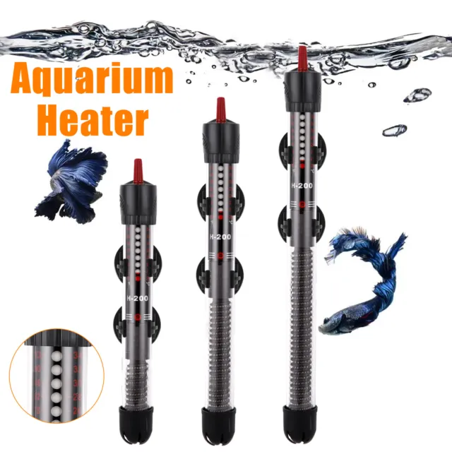 50-500W Aquaneat Aquarium Heater Anti-Explosion for Tropical Fish Tank 16-100gal