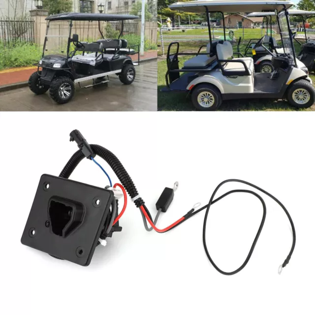 Prise chargeur 48V Delta-Q pour chariots de golf EZGO RXV/TXT 08+ OEM 602529 FR